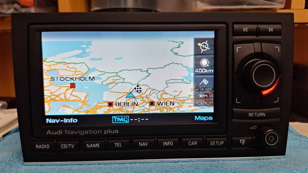 Audi Navigation A4 B6 B7 Seat EXEO Radio RNS-E GPS,SD, FILM, GW 6 mies