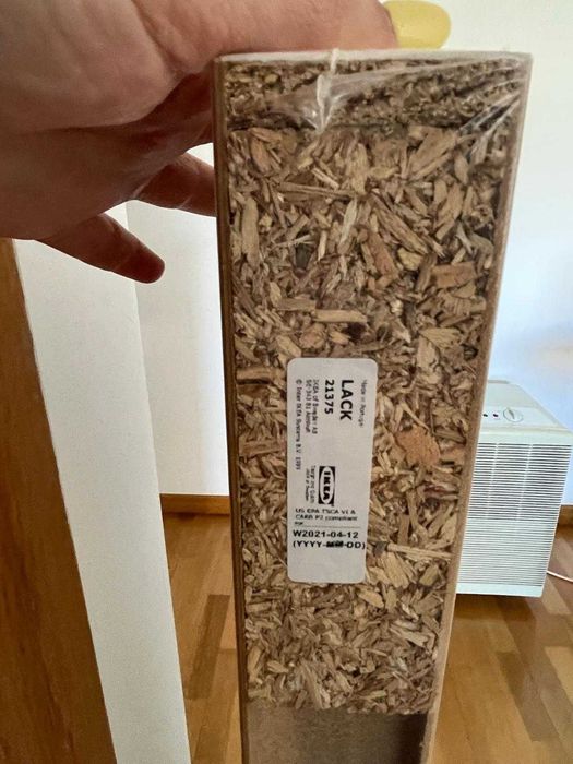 Estante de Parede branca LACK IKEA