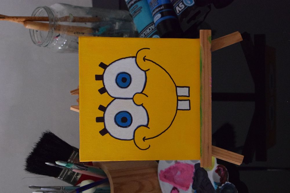 Telas pintadas a mão