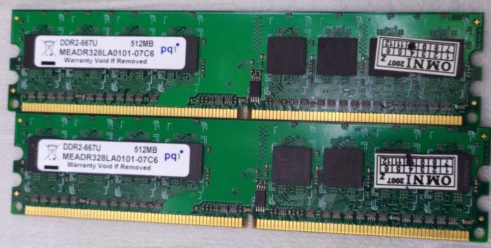 Оперативная память DDR 2 512 mb на ПК