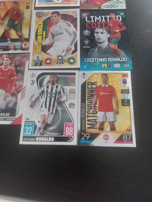 10 cromos  Cristiano Ronaldo