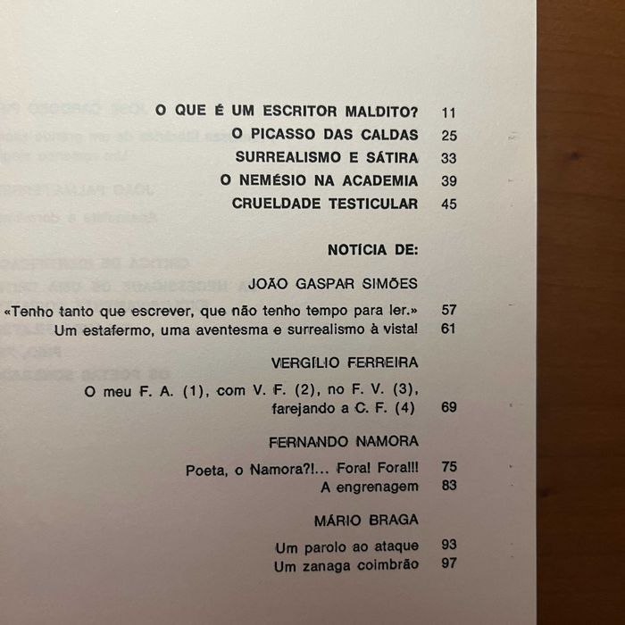 Luiz Pacheco - Literatura Comestível (1.ª e única edição, 1972)