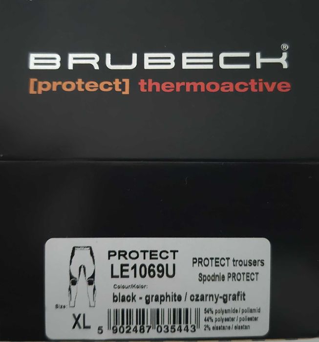 Kalesony termoaktywne Brubeck Protect - XL