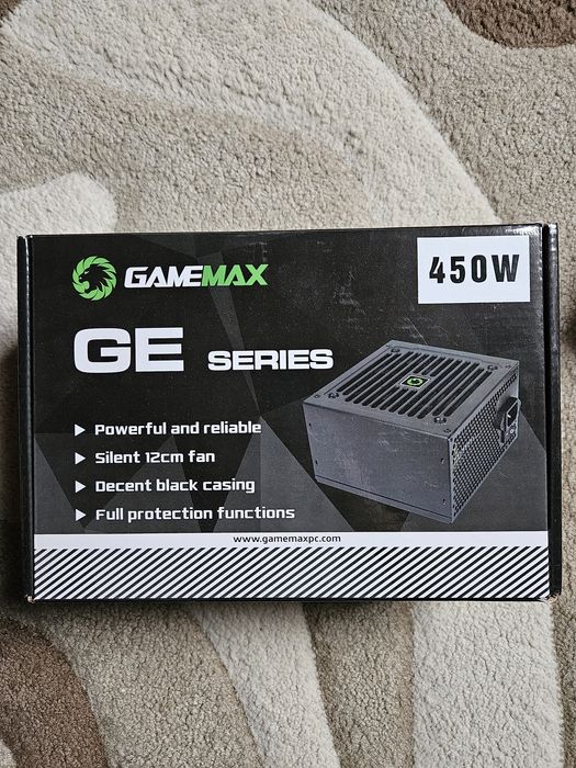 Блок Живлення для ПК 450w Gamemax