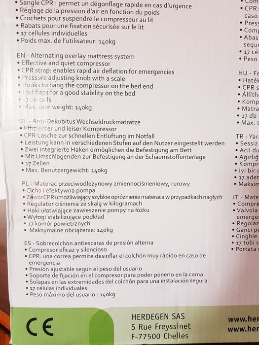 Materac przeciwodleżynowy rurowy dzis niższa cena!