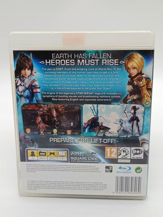star ocean the last hope playstation 3 (ps3) pudełkowa