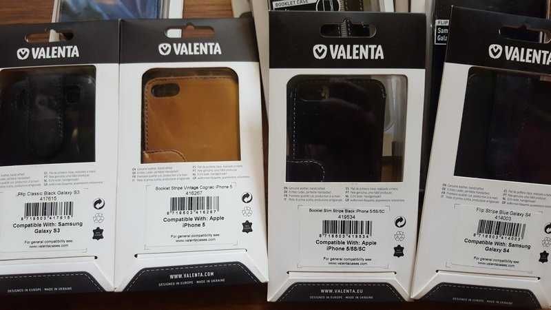 Etui z klapką Valenta do IPHONE Samsung S4