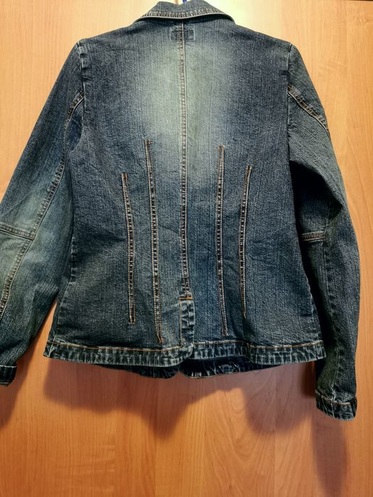Żakiet jeansowy 38 marynarka jeans
