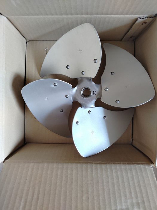 Nowe śmigło 25cm aluminiowe śruba Mitsubishi nagrzewnica