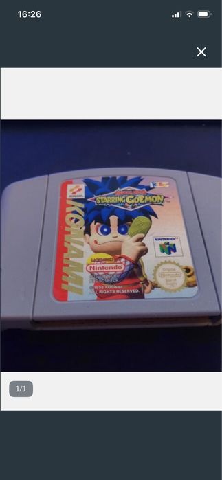 Jogo Nintendo 64 Mystical Ninja Starring Goemon 2