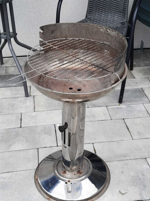 grill niklowany okrągły