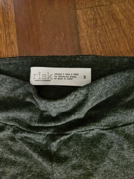 Legginsy Risk made in Warsaw grafitowe r. S