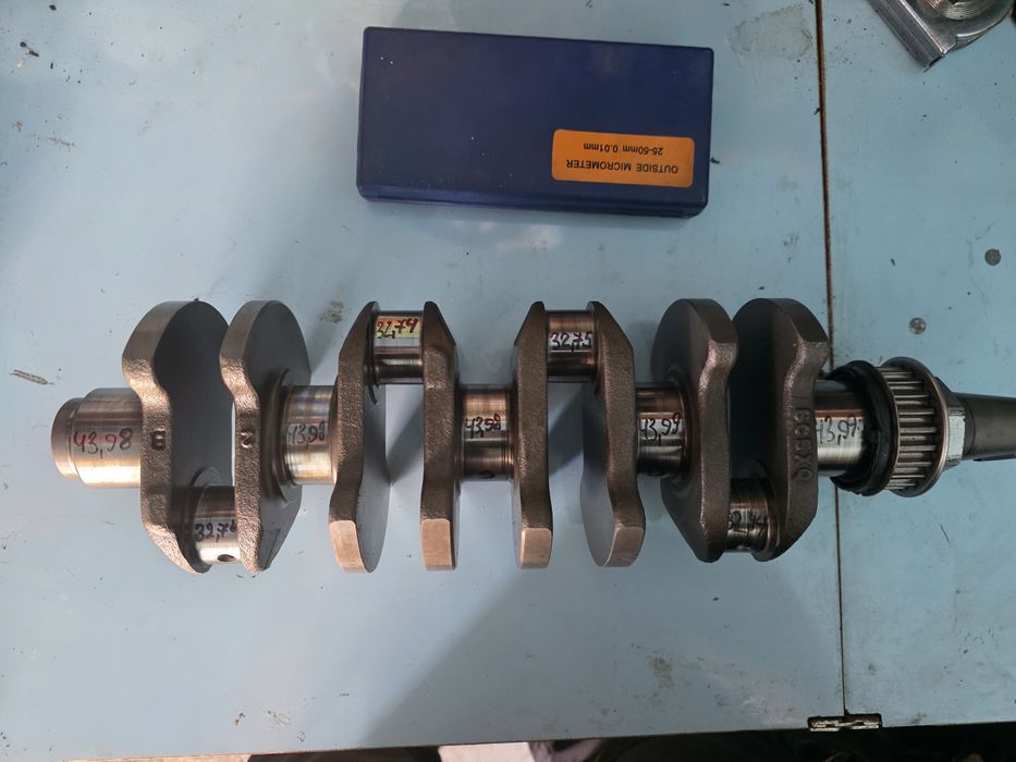 Коленвал 6C5-11411-00-00, на yamaha / ямаха F50 , F60