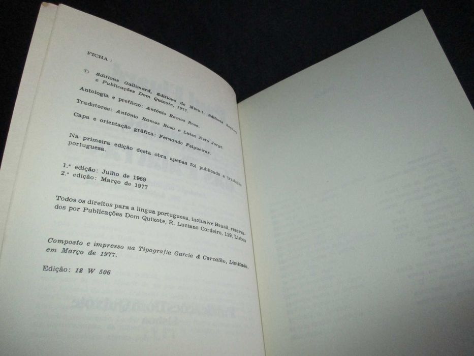 Livro Algumas das Palavras Paul Eluard Poesia Século XX