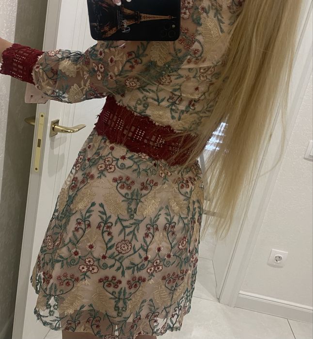 Платье шитье валентино