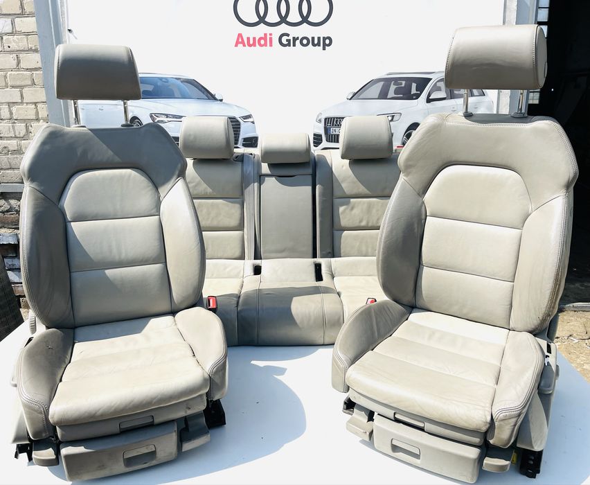 Салон Сидіння Шкіра Audi A6 C6 Розборка Шрот Ауді А6 С6