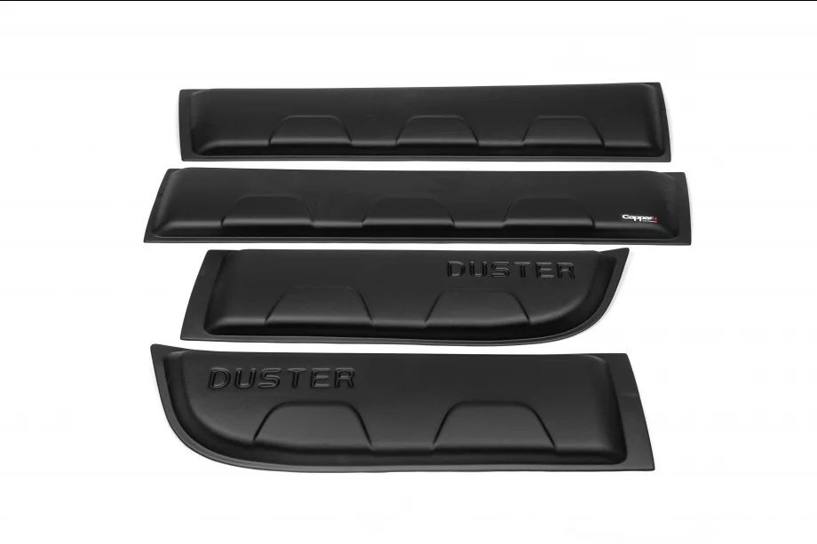 Накладки на арки з молдингами Renault Duster 2008–2017 / 2018–2024  CappaFe — комплект 12 шт.