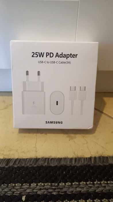 NOWA Ładowarka Samsung 25W PD Fast Charging + Kabel USB-C
