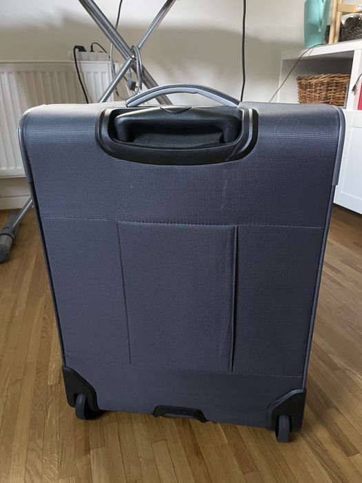 Walizka miękka Travelite mała granatowa JAK NOWA