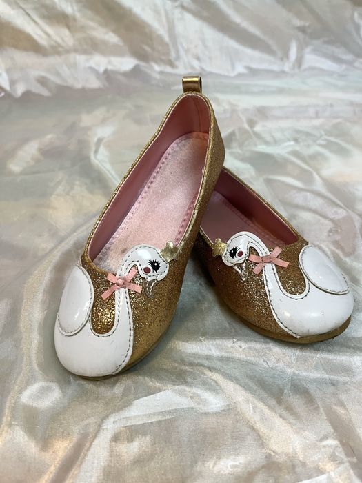 Туфлі принцеси / балетки для дівчаток із дизайном лебедя, розмір 28