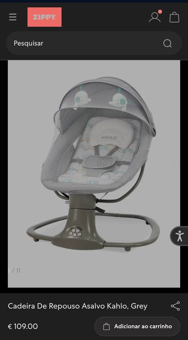 Cadeira De Repouso Asalvo Kahlo, Grey