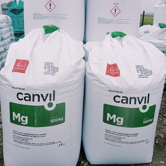 Nawóz saletrzak canvil 27 N z magnezem, cena brutto bb