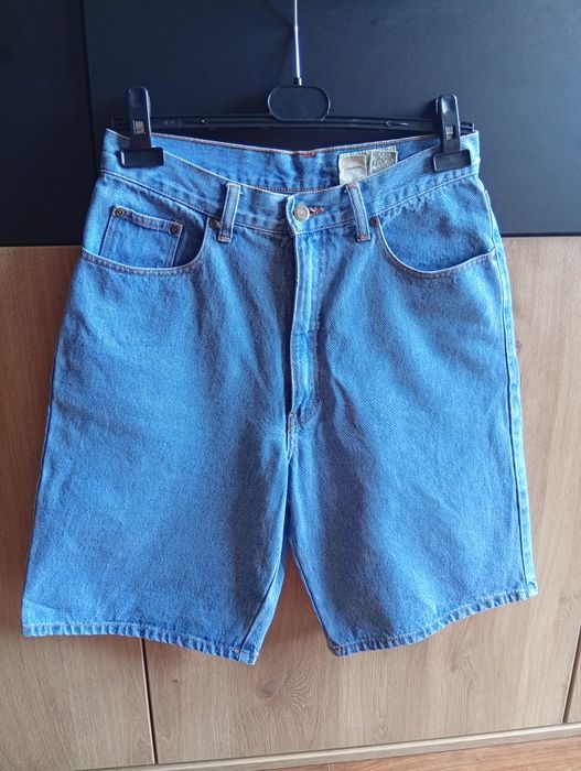 Bermudy dżinsowe M wysoki stan