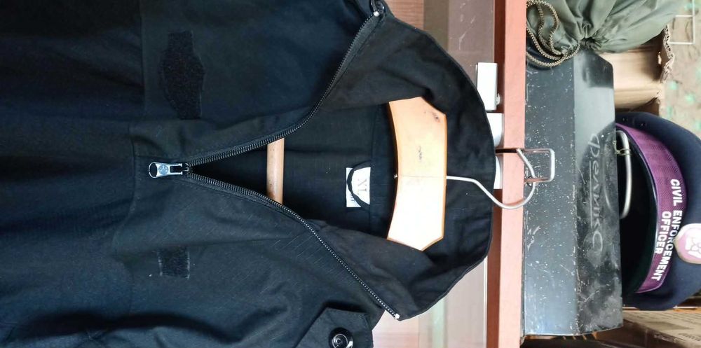 Bluza Taktyczna Combat Shirt czarna XL Policja Chińska