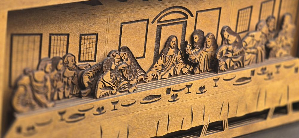 Ostatnia wieczerza obraz 3d