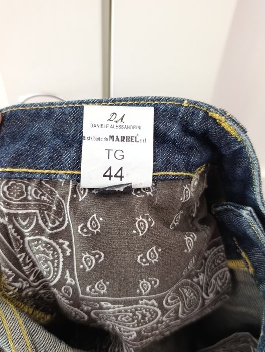 Jeansy męskie premium Daniele Alessandrini stretch rozm. M