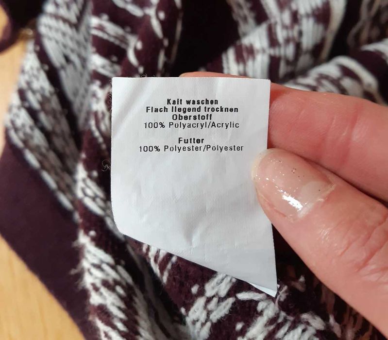 Kamizelka damska bordowa z kapturem Tantum O.N. rozmiar M