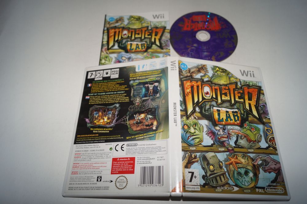 Monster Lab Wii Nintendo