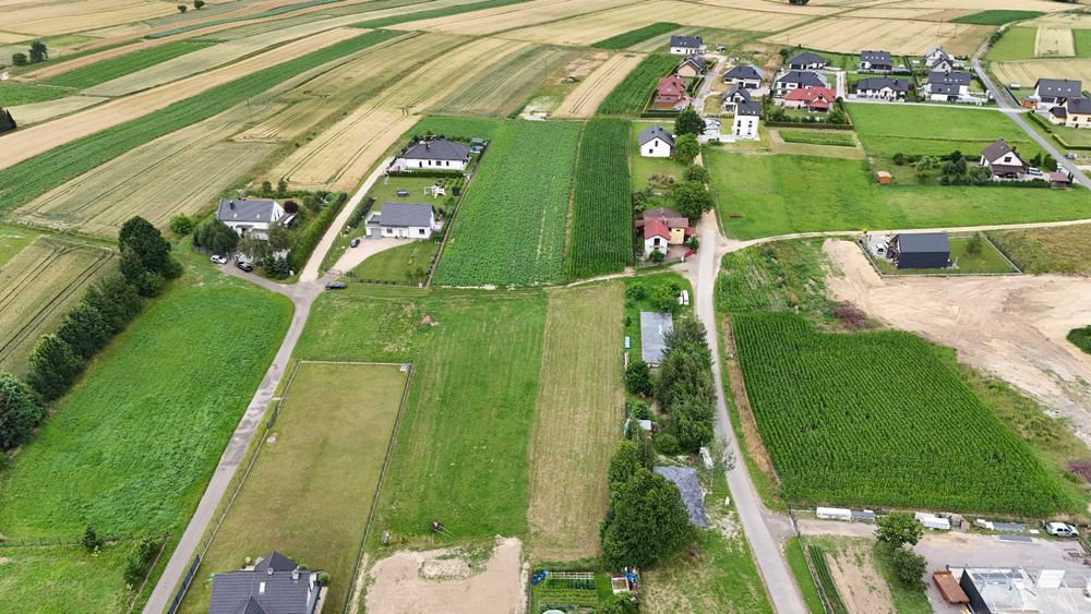 Działka budowlana Wilamowice - idealna pod dom z widokiem na góry