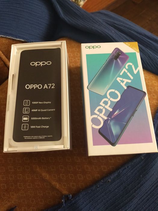 OPPO A72 Novo na Caixa