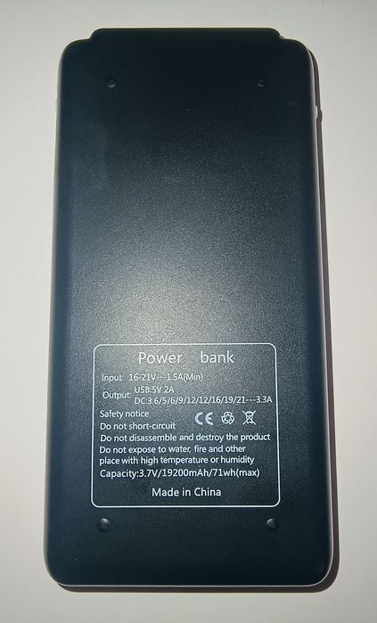 Повербанки з  Micro Usb, корпуси повербанків,21В, 70Вт.