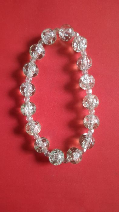 Bransoletka z kryształu