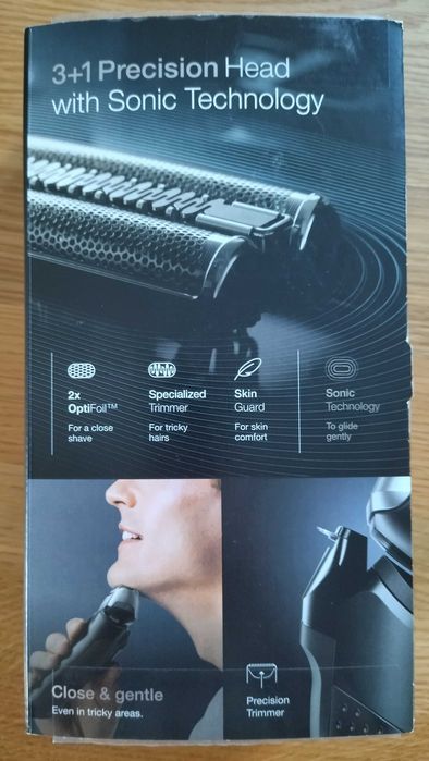 Nowa golarka Braun 8 model 8410s (komplet z ładowarką BEZ podstawki)