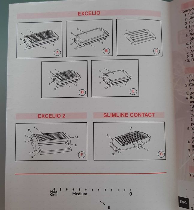 Grelhador Tefal Interior sem Fumos