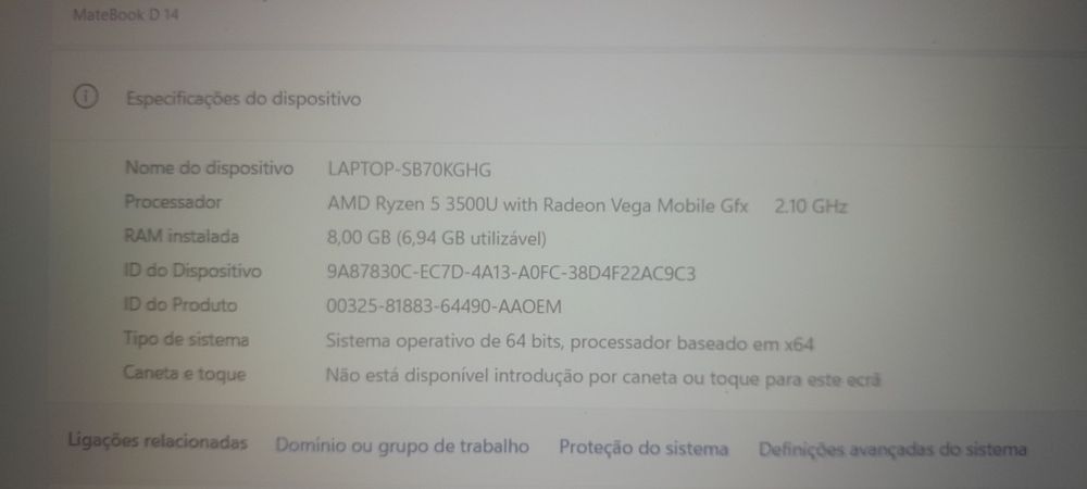 Vendo computador portatil