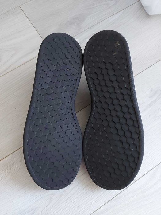 ADIDAS Buty sportowe trampki sneakersy wiązane czarne roz. 35,5