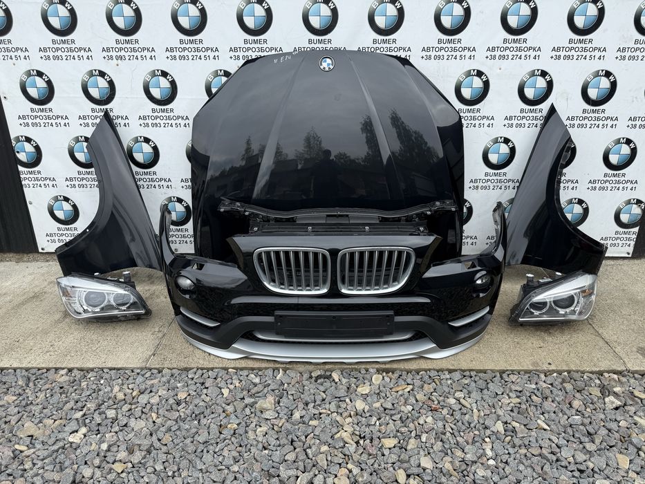 Бмв х1 е84 капот бампер  фара крило