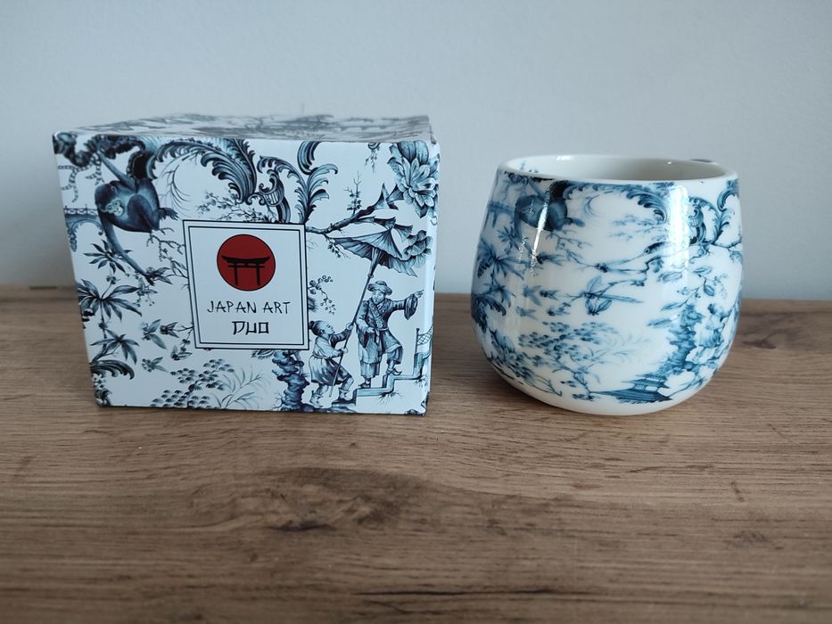 Kubek porcelanowy Orient Blue