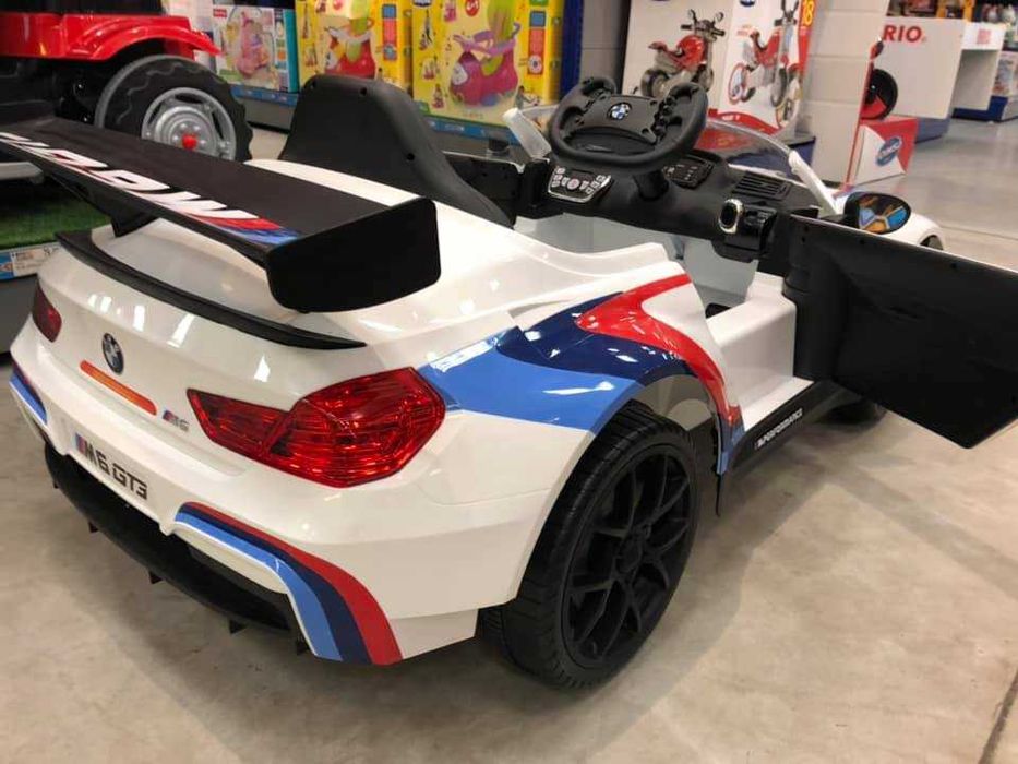 Auto samochód na akumulator BMW M6 GT3 samochodzik autko pilot RC