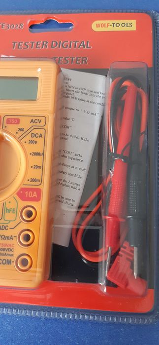 Multímetro Digital Wolf-Tools
