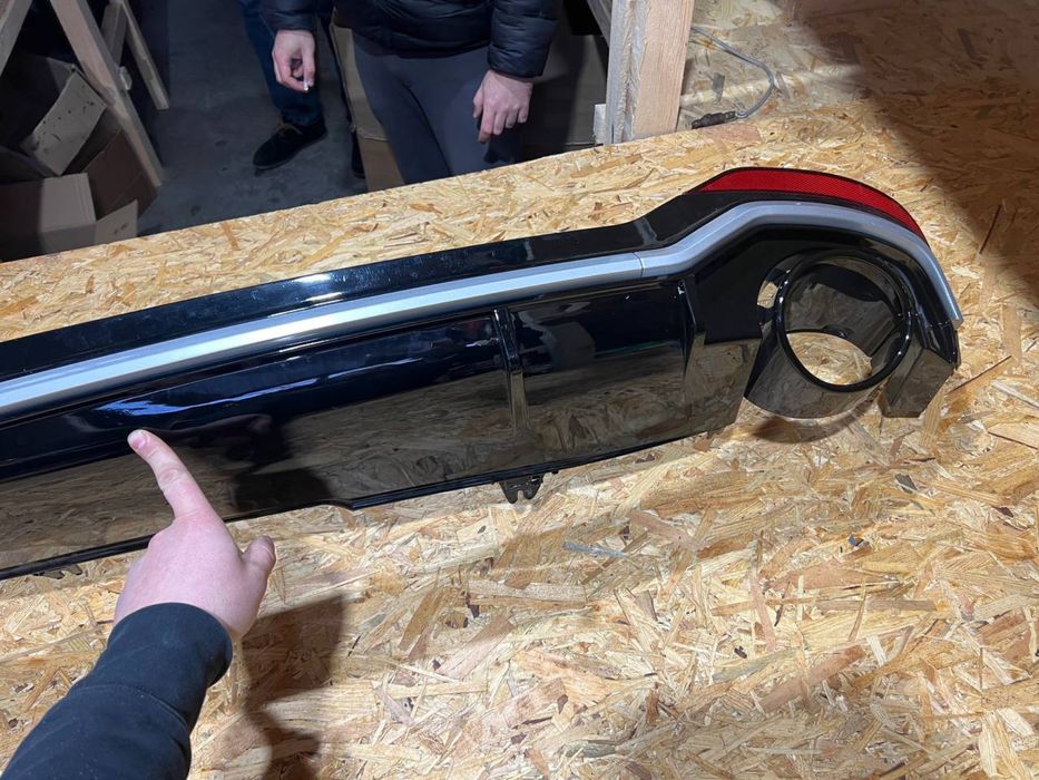 RS накладка Audi a5 b9