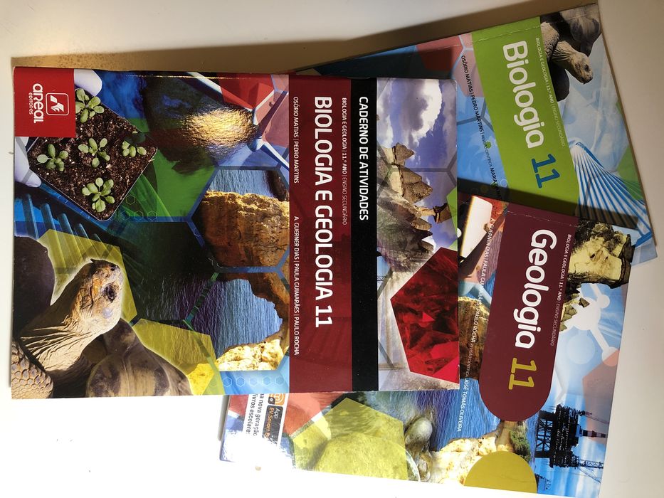 Livros Biologia e Geologia 11º
