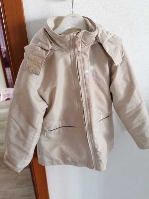 Casaco Impermeável Menina 5 anos