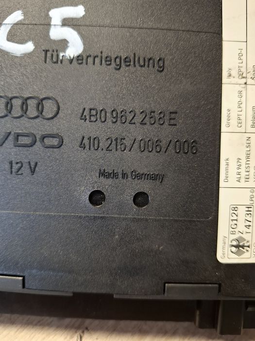 Audi A6 C5 Moduł Komfortu 258E