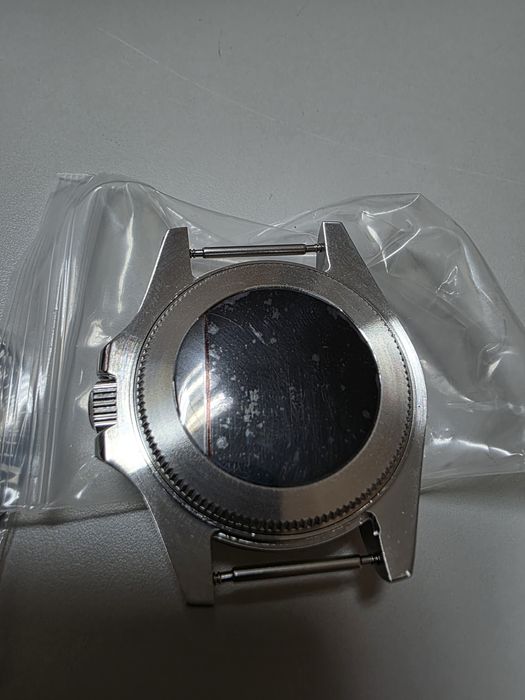 Caixa relógio - Cristal Safira - Prata