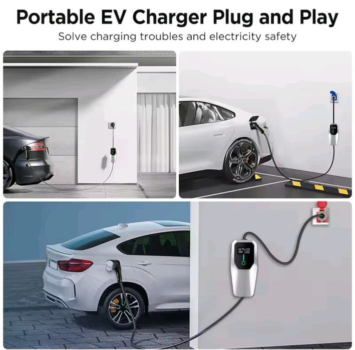 Carregador Carro Eléctrico Junsun 3.5kW/16A (Novo a Estrear)